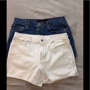 Calvin Klein and Polo shorts